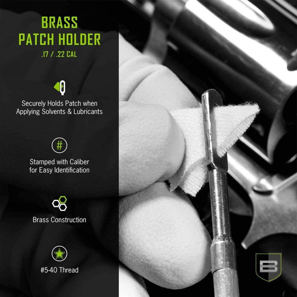 Breakthrough Clean Technologies Brass Patch Holder .17 Cal - Image 4