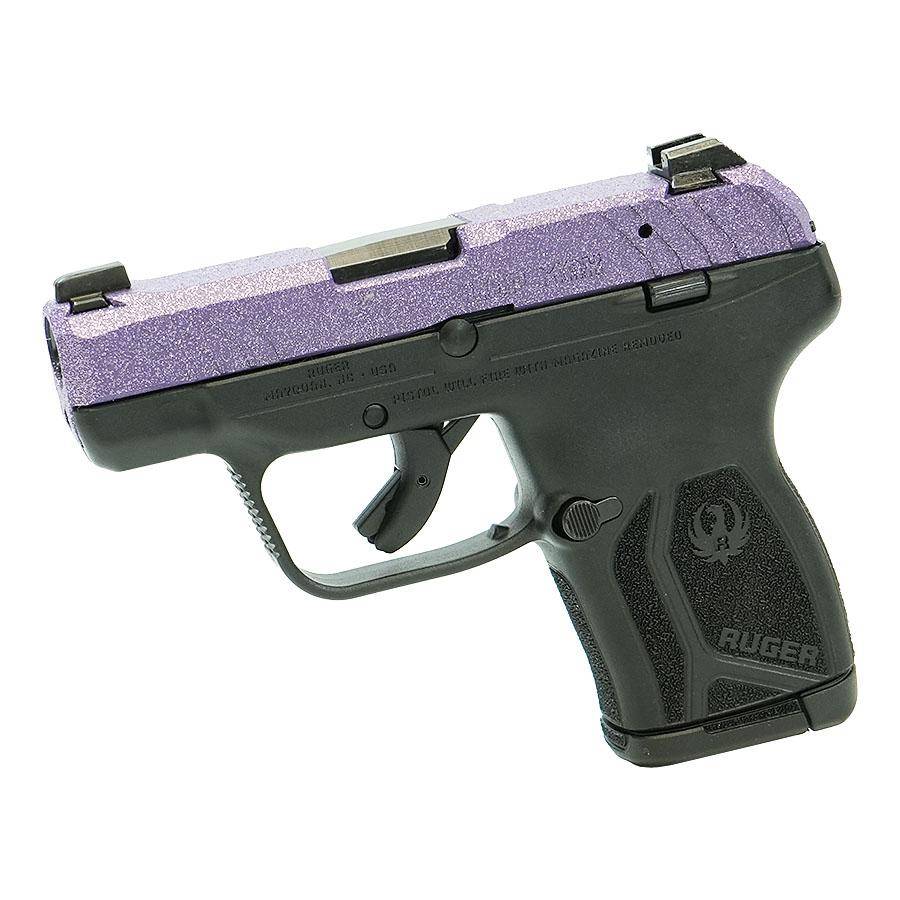 Ruger LCP 380 Max CSSI Exclusive "Blue/Purple Sparkle" Handgun .380 Auto 10rd Magazine 2.75" Barrel - Image 4