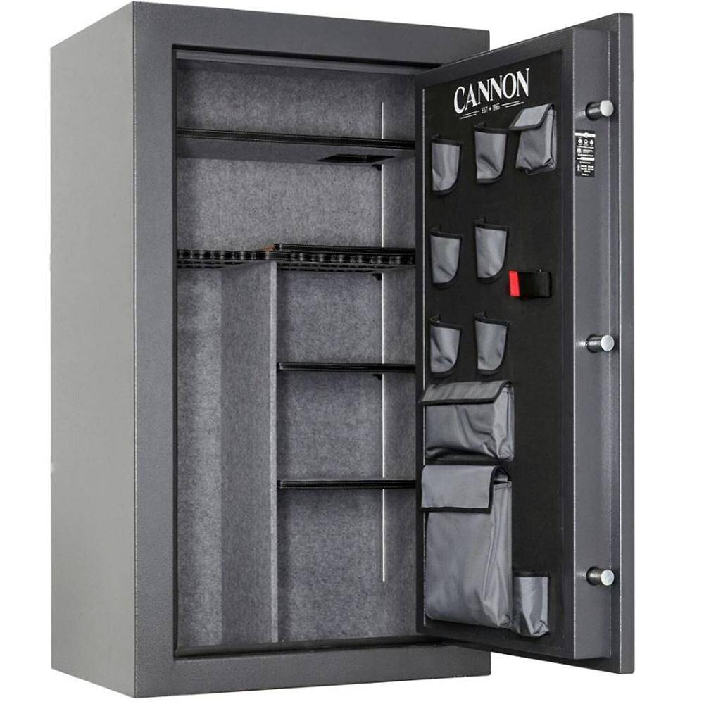Cannon Fortified 49-Gun Gun Safe Dark Grey 60 Minutes Fire Rated - Image 3