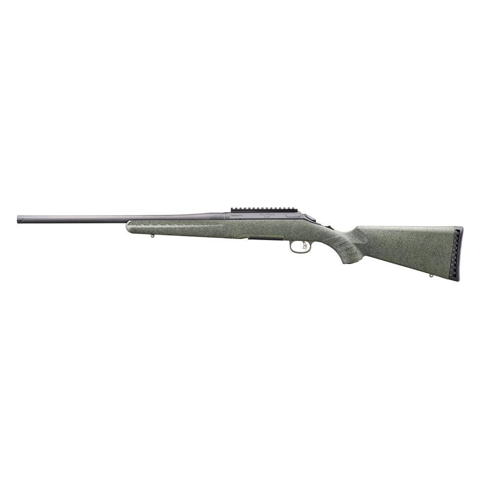 Glenfield Model A Bolt Action Rifle 243 Win 4rd Capacity 20" Threaded Barrel Moss Green Splatter Stock - Image 5