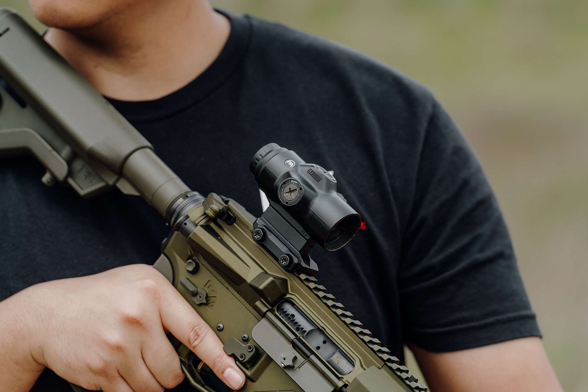 Primary Arms SLx 5X MicroPrism™ Scope - Red Illuminated ACSS Aurora MIL Reticle - Image 8