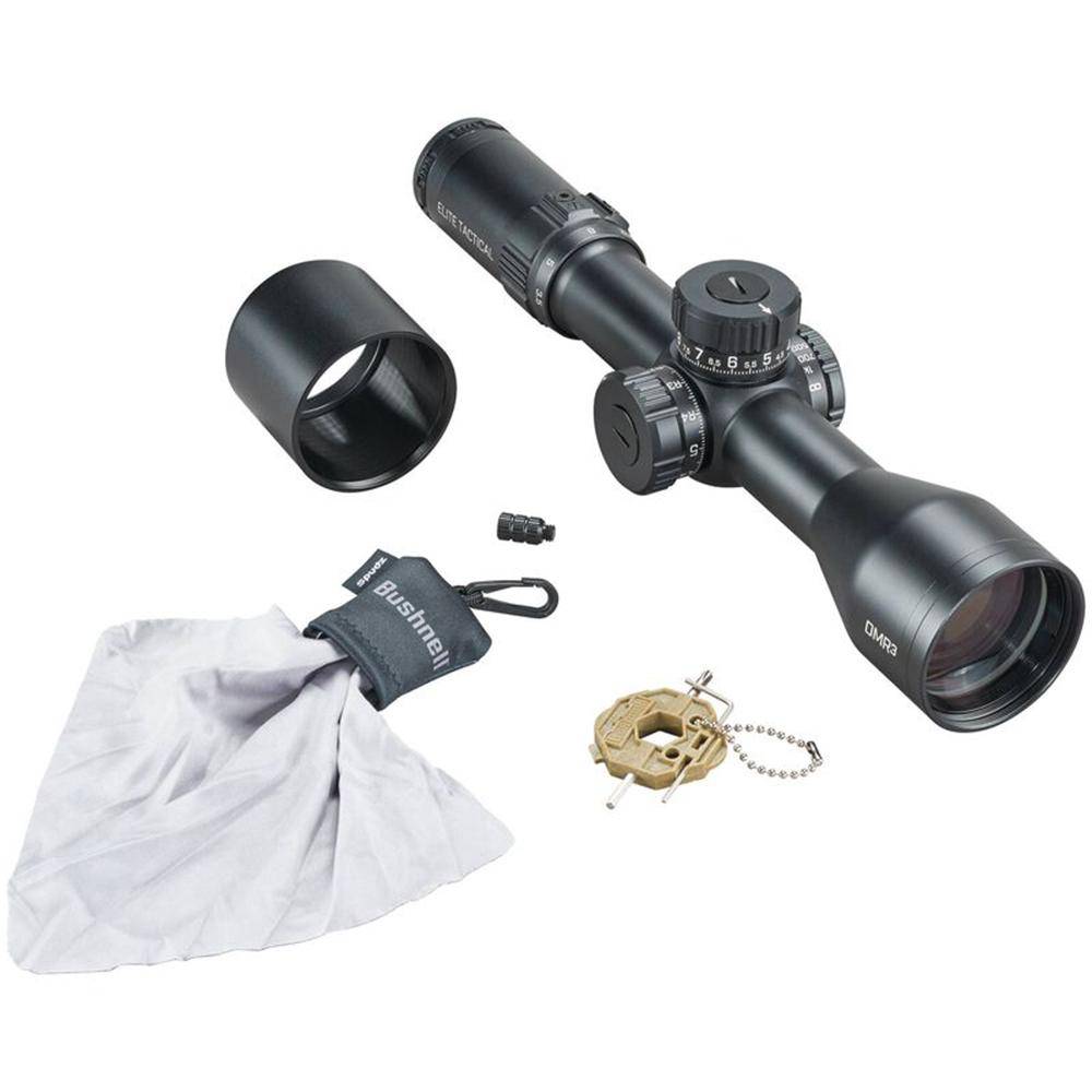 Bushnell Elite Tactical DMR3 Rifle Scope 3.5-21x50 34mm FFP EQL Black - Image 8