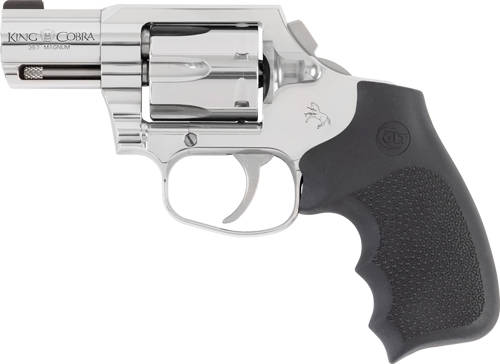 Colt King Cobra Carry DAO Stainless Handgun .357 Mag 6rd Capacity 2" Barrel Enhanced Hogue Rubber Grip - Image 3