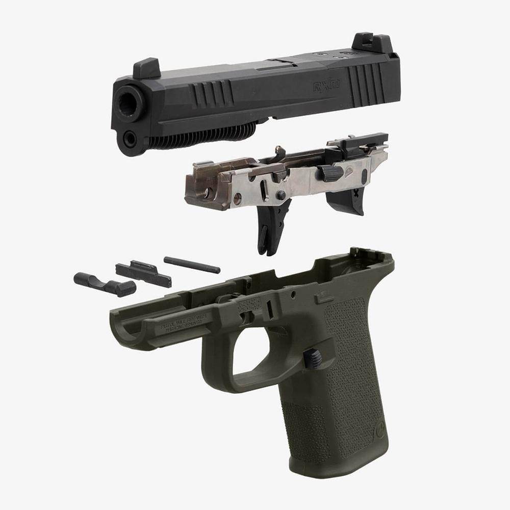Magpul EHG RG9 Handgun Grip for Ruger RXM Compact OD Green - Image 4