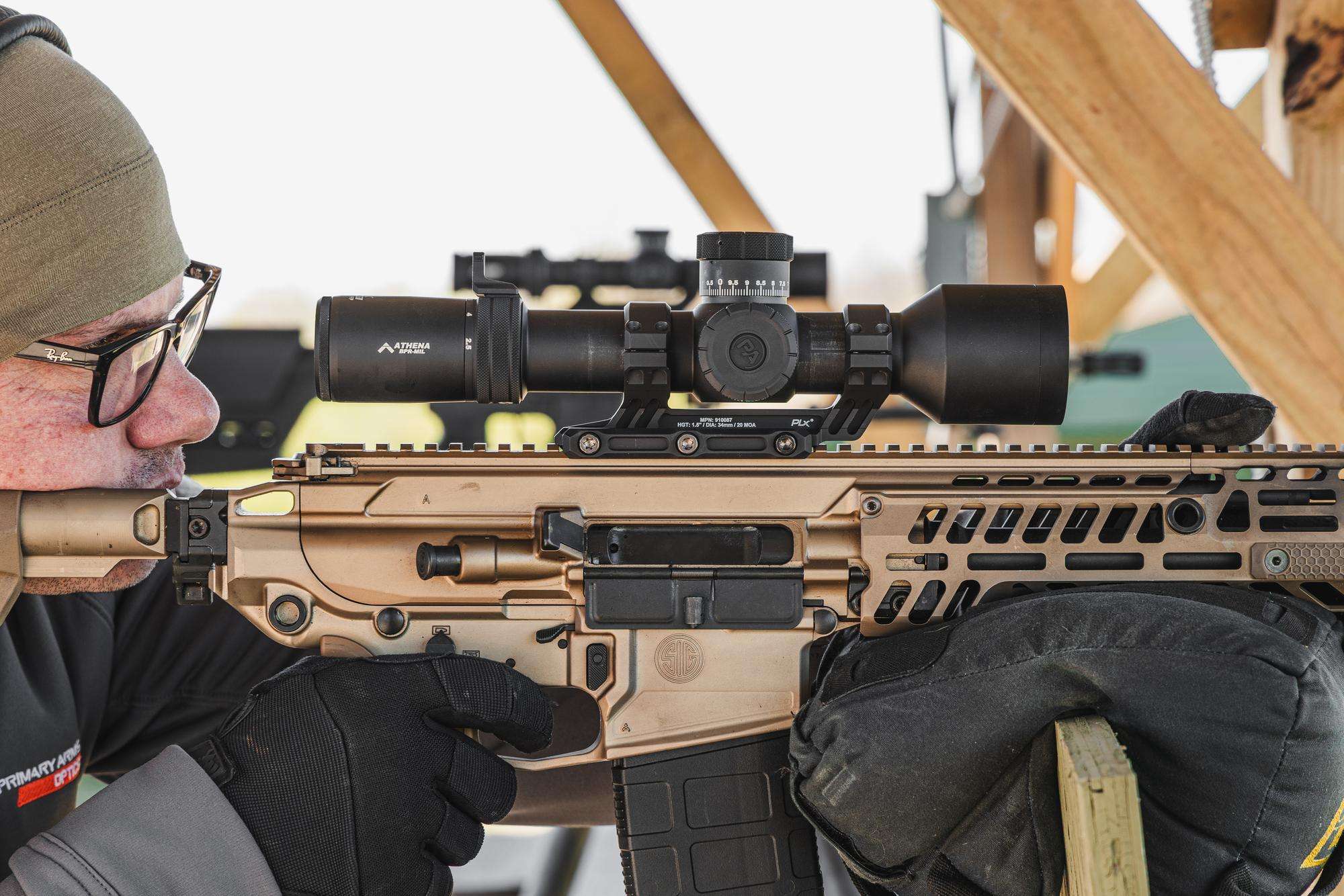 Primary Arms Compact PLxC 2.5-20x48mm FFP Rifle Scope - ACSS Athena BPR MIL G2 Reticle - Image 9