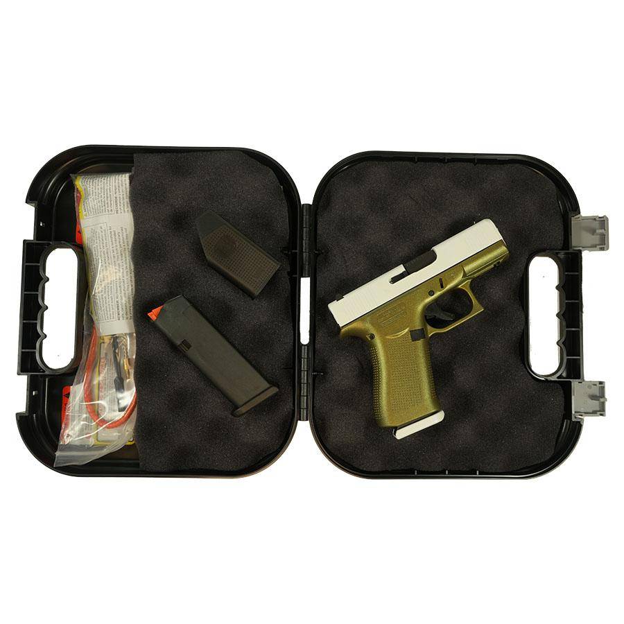 Glock 43X Pegasus White Handgun 9mm Luger 10rd Magazines(2) 3.4" Barrel Accessory Rail USA Made - Image 5