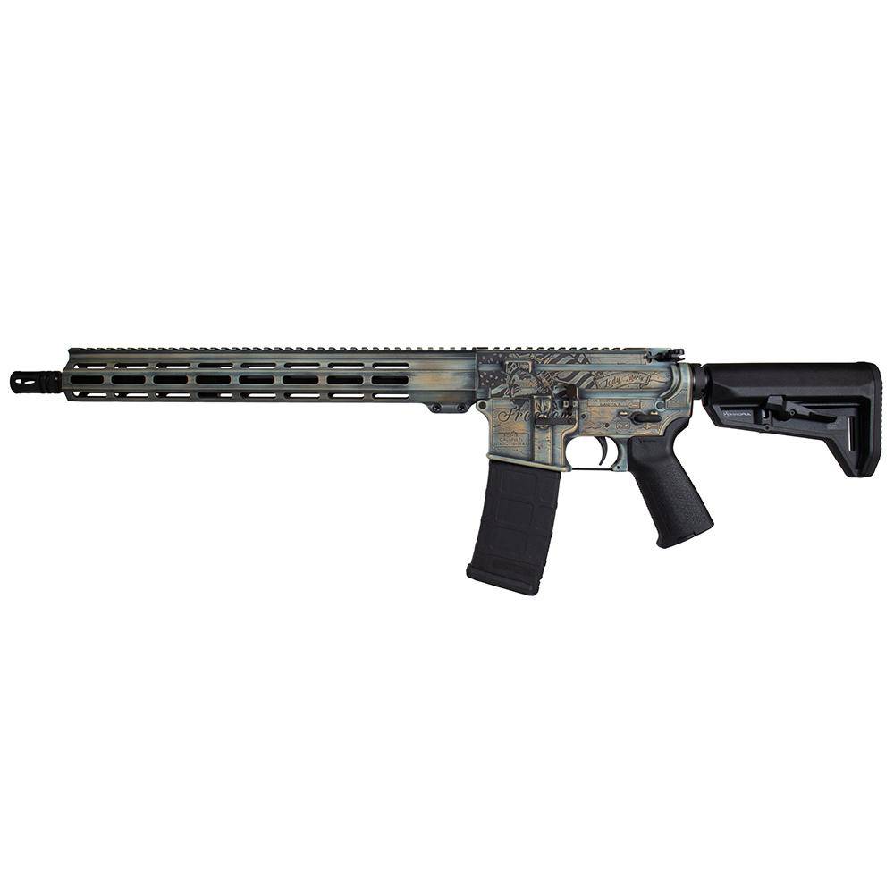 Shark Coast Tactical "Liberty AR Patina" AR-15 Rifle 5.56mm 30rd Magazine 16" Barrel 15" M-LOK Handguard - Image 2