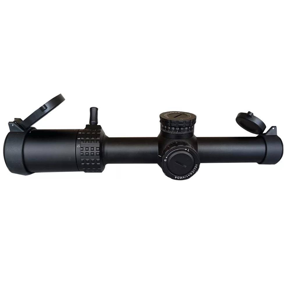 Konus Sultan Rifle Scope 1-10x24mm 30mm SFP Ballistic Circle Illum. Black - Image 2