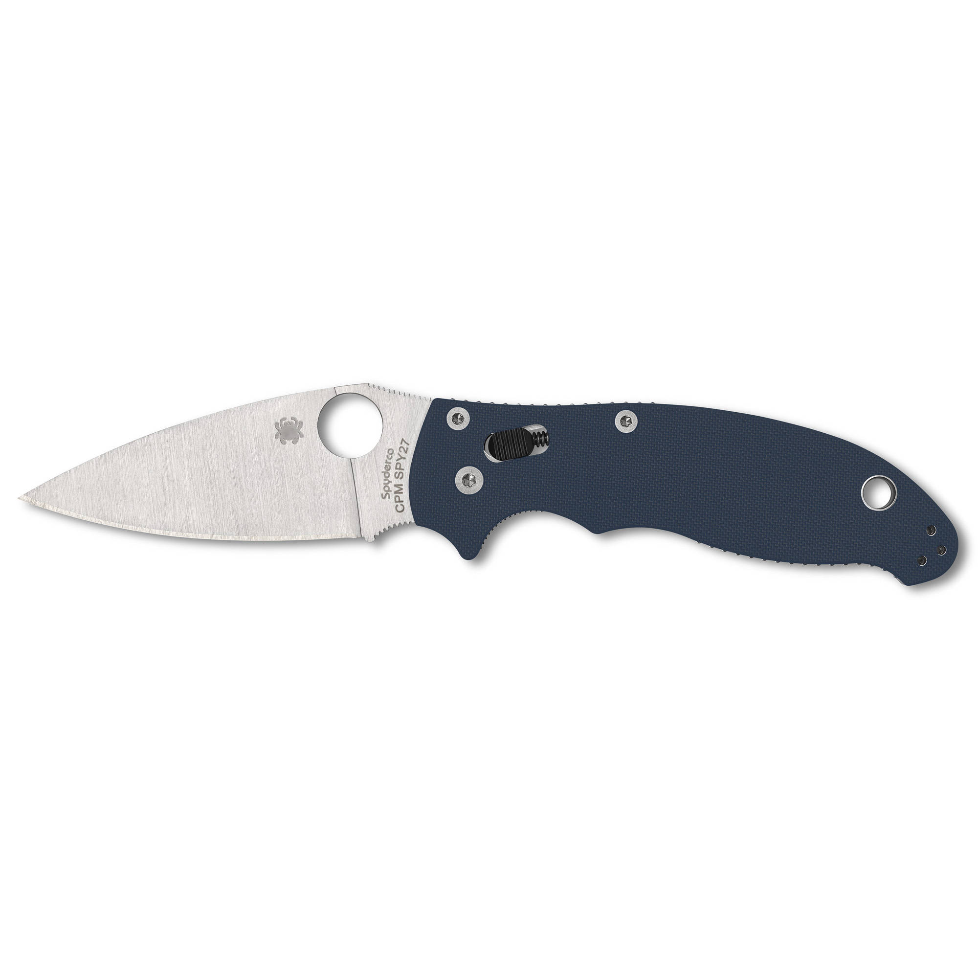 SPYDERCO MANIX2 G-10 3.37" BLUE