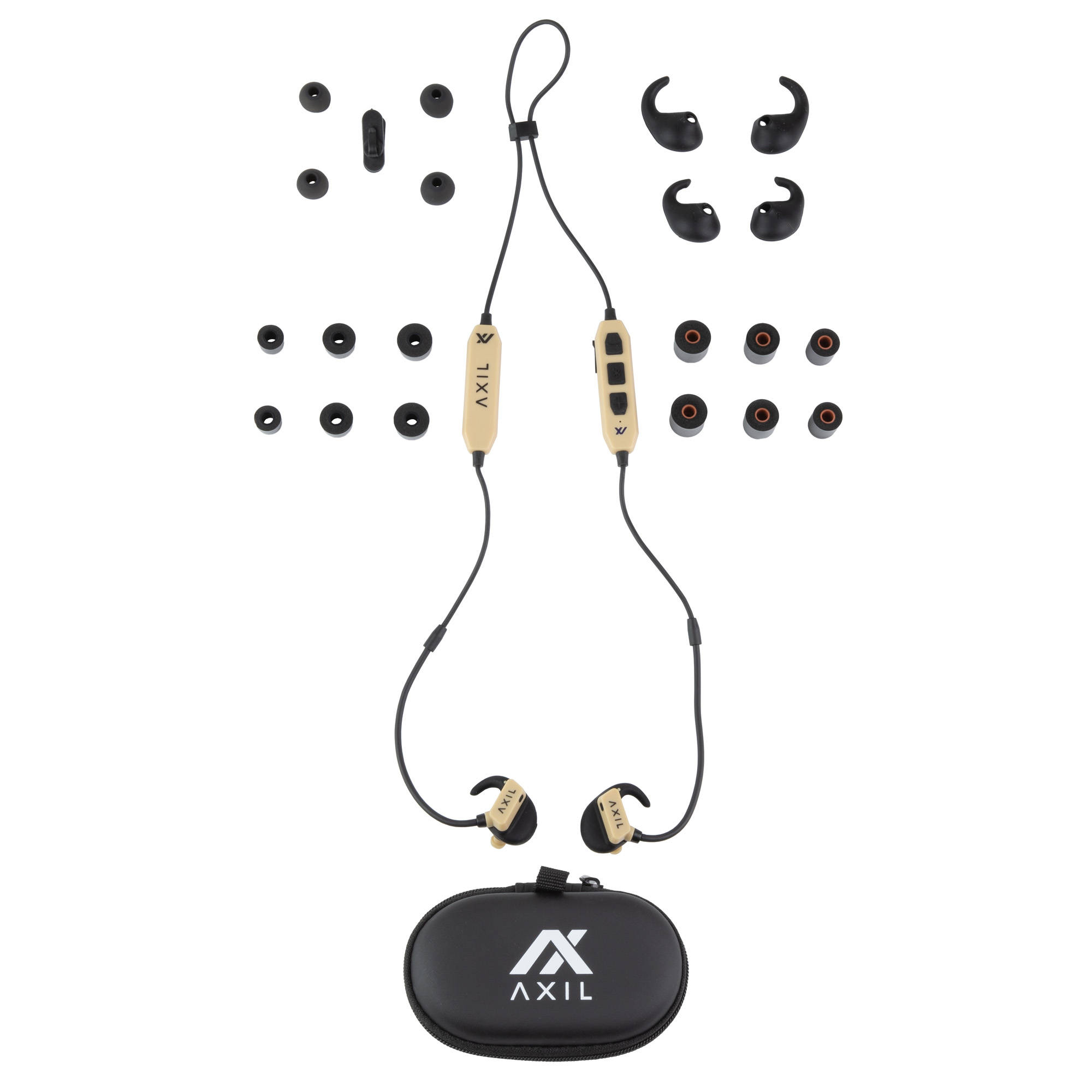 Axil GSX 3.0 Wireless Earbuds 26dB Desert Tan - Image 6