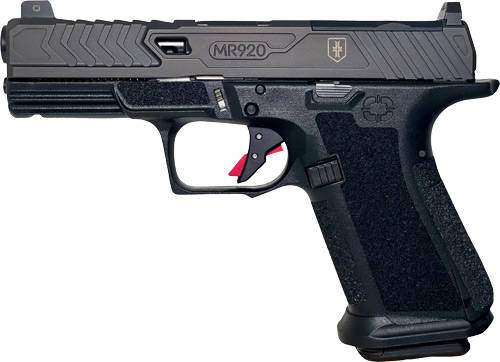 Shadow Systems MR920 Warrior Poet Optic Ready Handgun 9mm Luger 15rd Magazines(2) 4" Stainless Barrel Night Sights Black - Image 3
