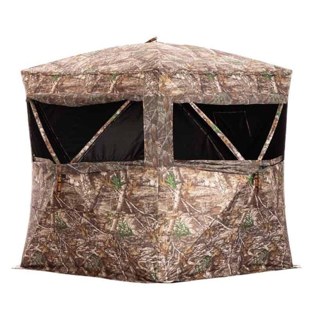 Rhino Blind RB24 Pro Ground Blind 5 Hub Realtree Edge Camo - Image 2