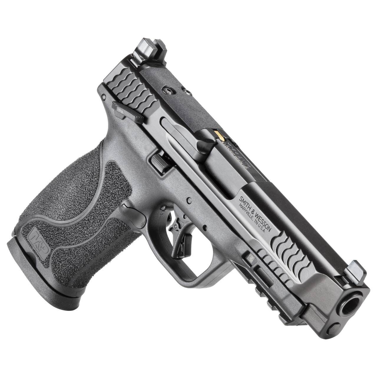 S&W M&P10mm Full Size Handgun 10mm Auto 10rd Magazines(2) 4.6" Barrel Thumb Safety Optic Ready CA Compliant - Image 2