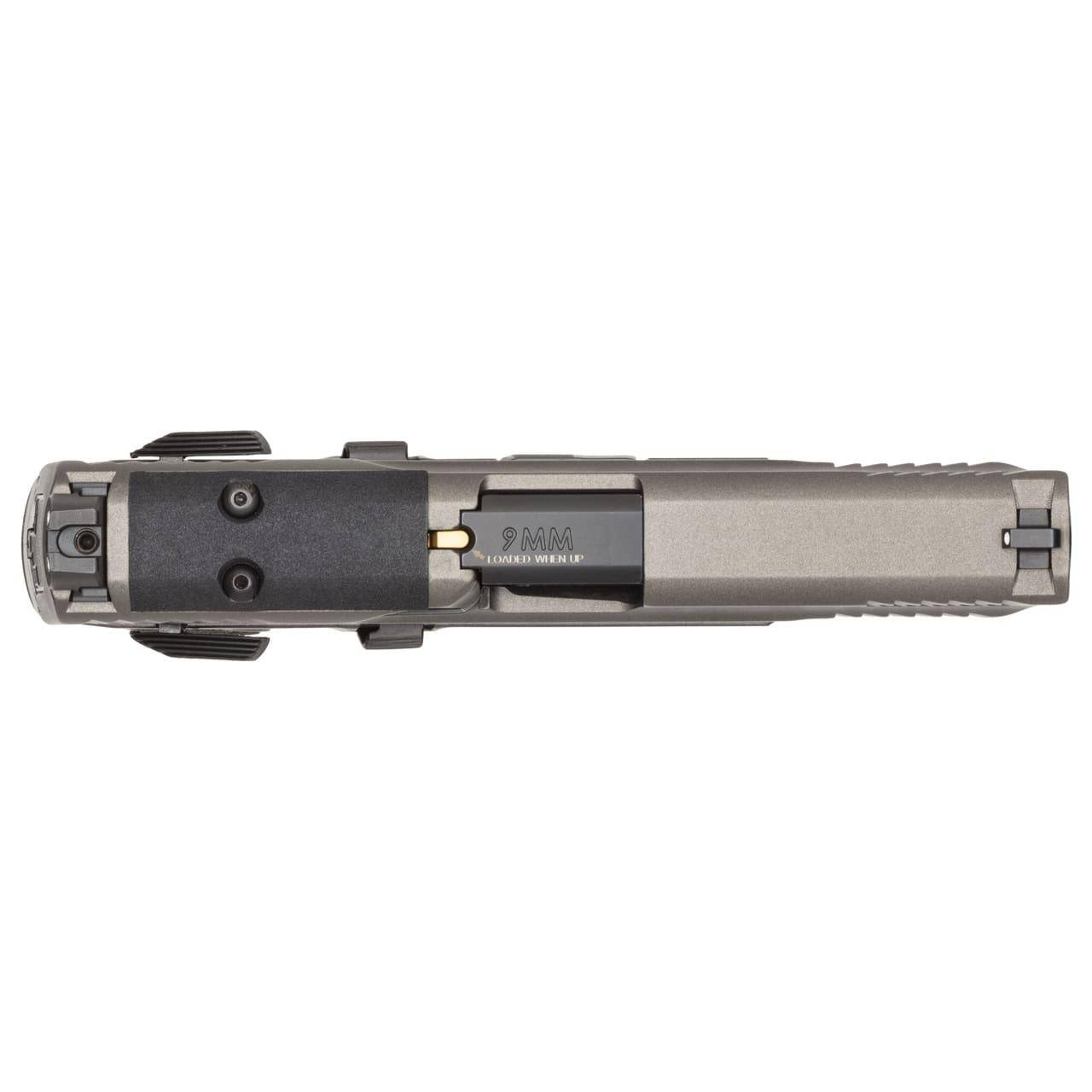 S&W M&P9 M2.0 Metal Optic Ready Compact Handgun 9mm Luger 10rd Magazines(2) 4" Barrel Thumb Safety Load Indicator CA Compliant - Image 4