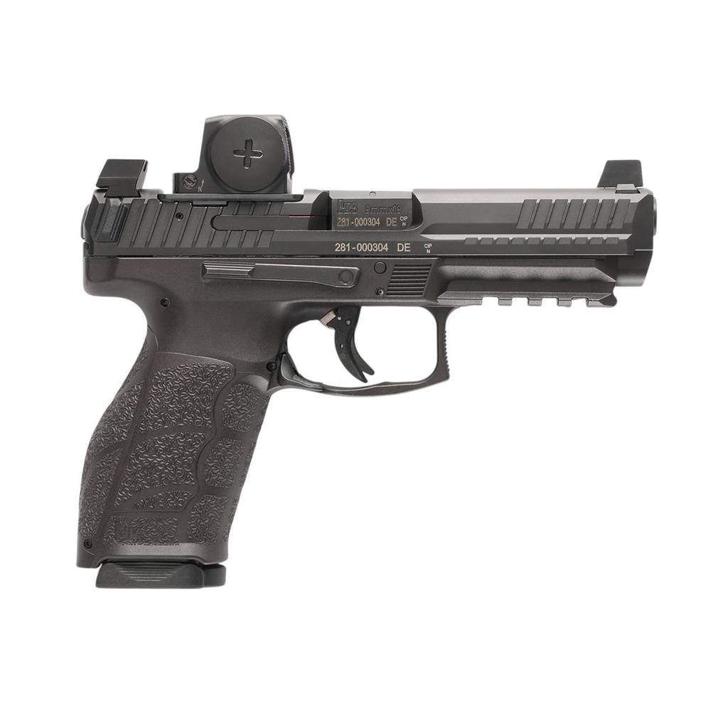 H&K VP9A1 F Optic Equipped (Vortex) Handgun 9mm Luger 15rd Magazines(2) 4.5" Barrel Black