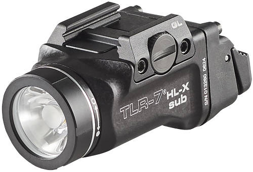 Streamlight TLR-7 HL-X Sub USB Weapon Light 1000 Lumens for Glock 43X/48 MOS Black - Image 6
