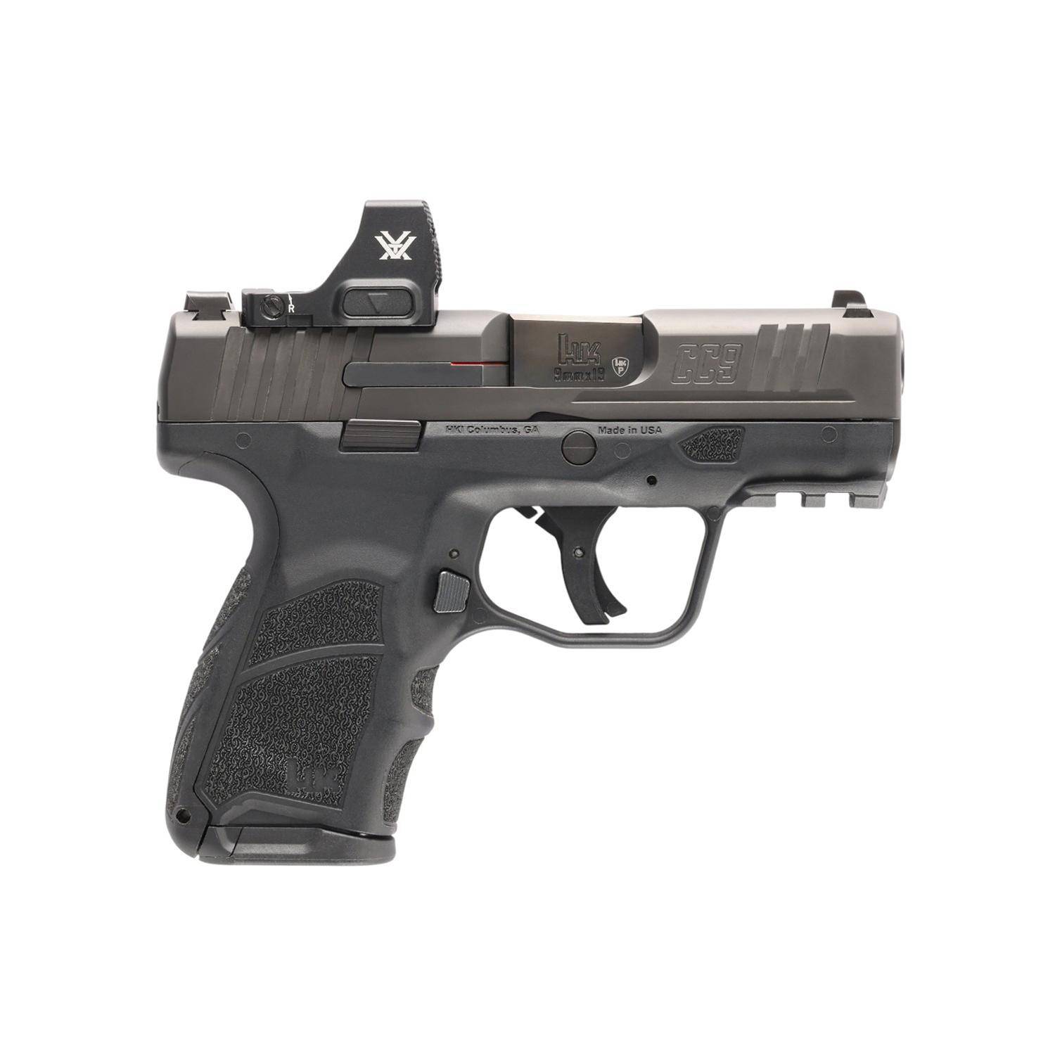 H&K CC9 Optic Equipped(Vortex) Handgun 9mm Luger 10rd Magazines(2) 3.32" Barrel