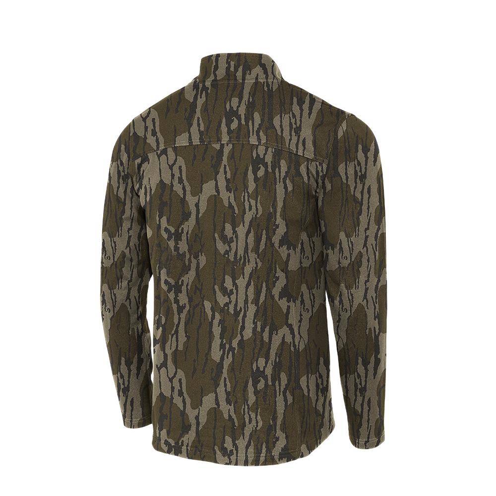 Muddy DV8 Quest Midweight Quarter Zip Sweatshirt Mossy Oak Bottomland L - Image 2