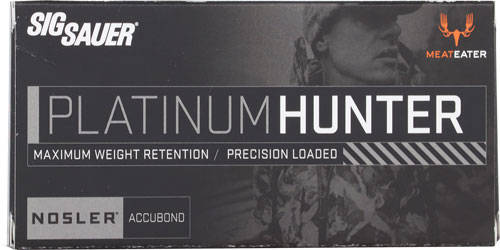 Sig Sauer Platinum Hunter Accubond Rifle Ammunition .308 Win 165gr PT 2700 fps 20/ct - Image 2