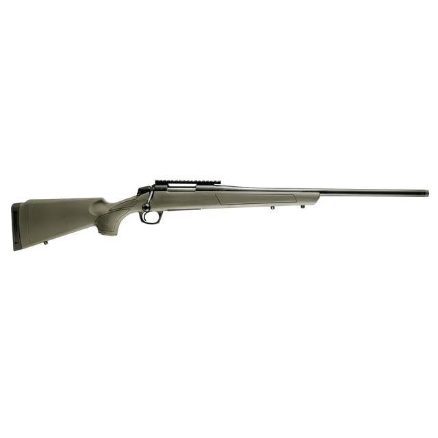 CVA Cascade Rifle 6.5 PRC 2rd Capacity 24" Threaded Cerakote Black Barrel OD Green Stock 0 MOA Pic Rail