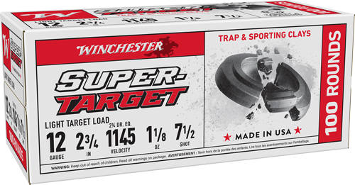 WINCHESTER TARGET 12GA 2.75