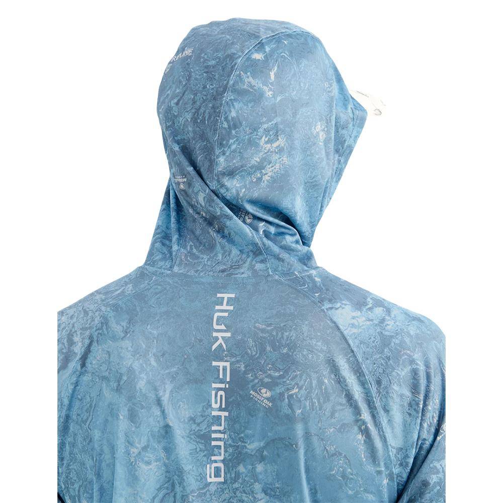 Huk Mossy Oak Pursuit Performance Hoodie MO Shipyard L - Image 5