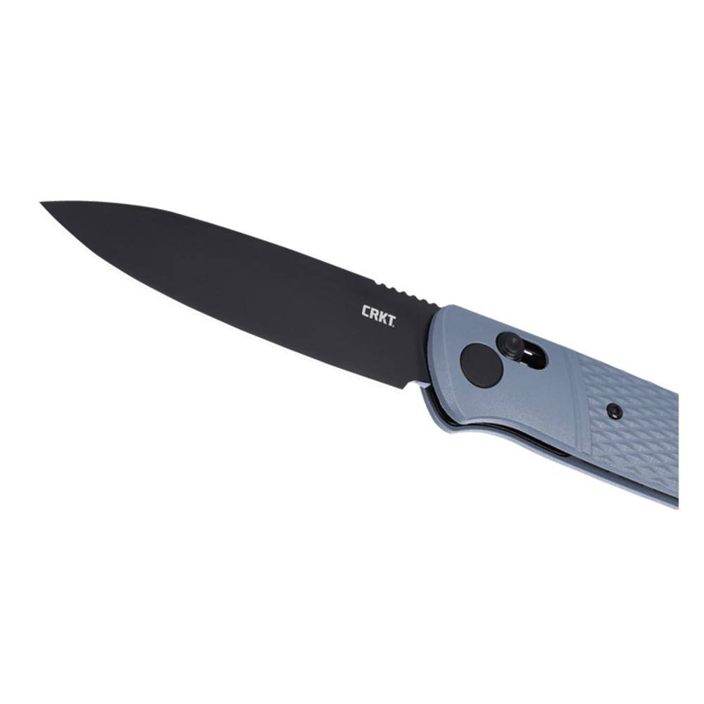 CRKT Counterpart Folding Knife 3-2/5" Drop Point Blade Black Grey - Image 3