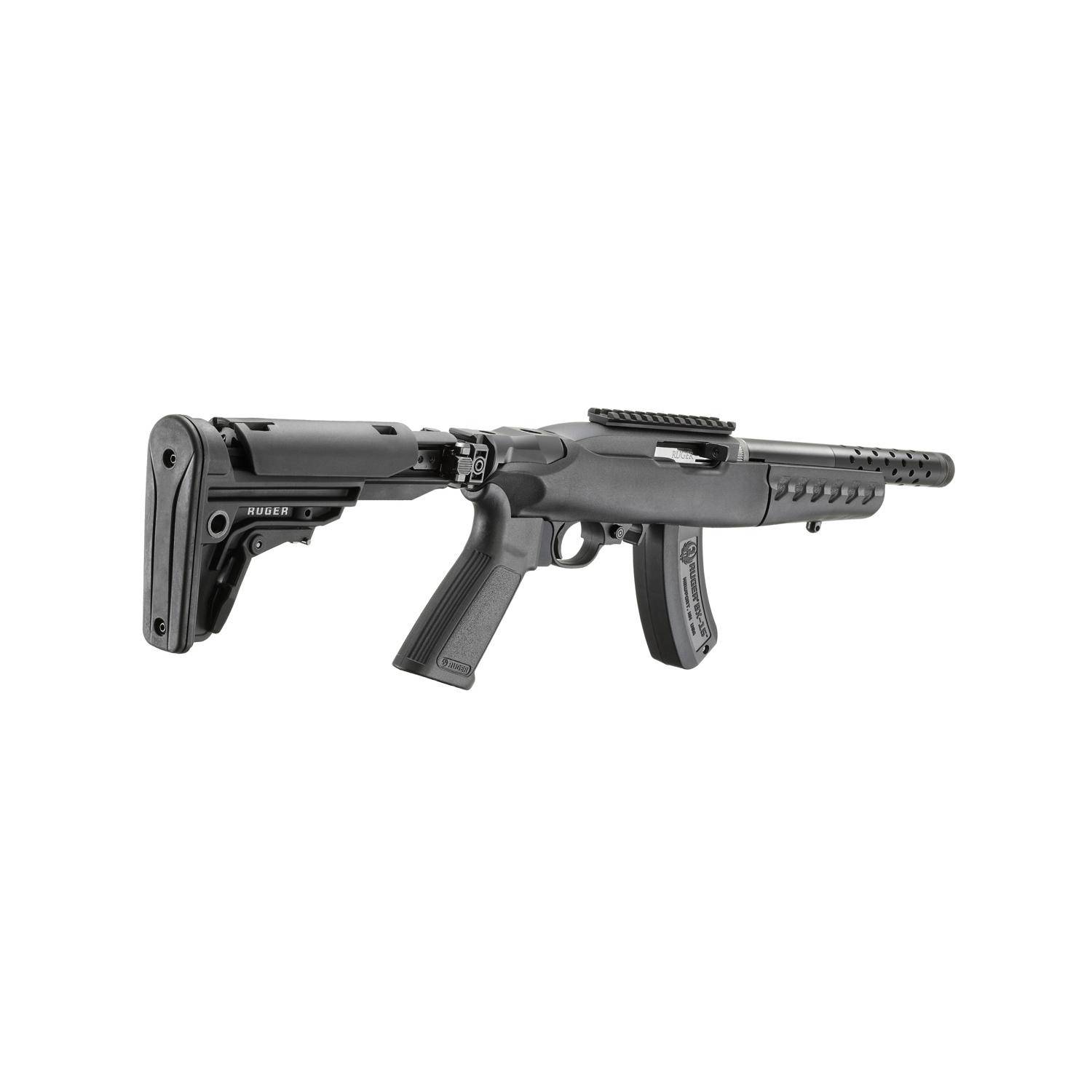Ruger 10/22 Short Barrel Rifle .22 LR 15rd Magazine 10" Threaded Barrel Matte Black Finish NFA item - Image 3