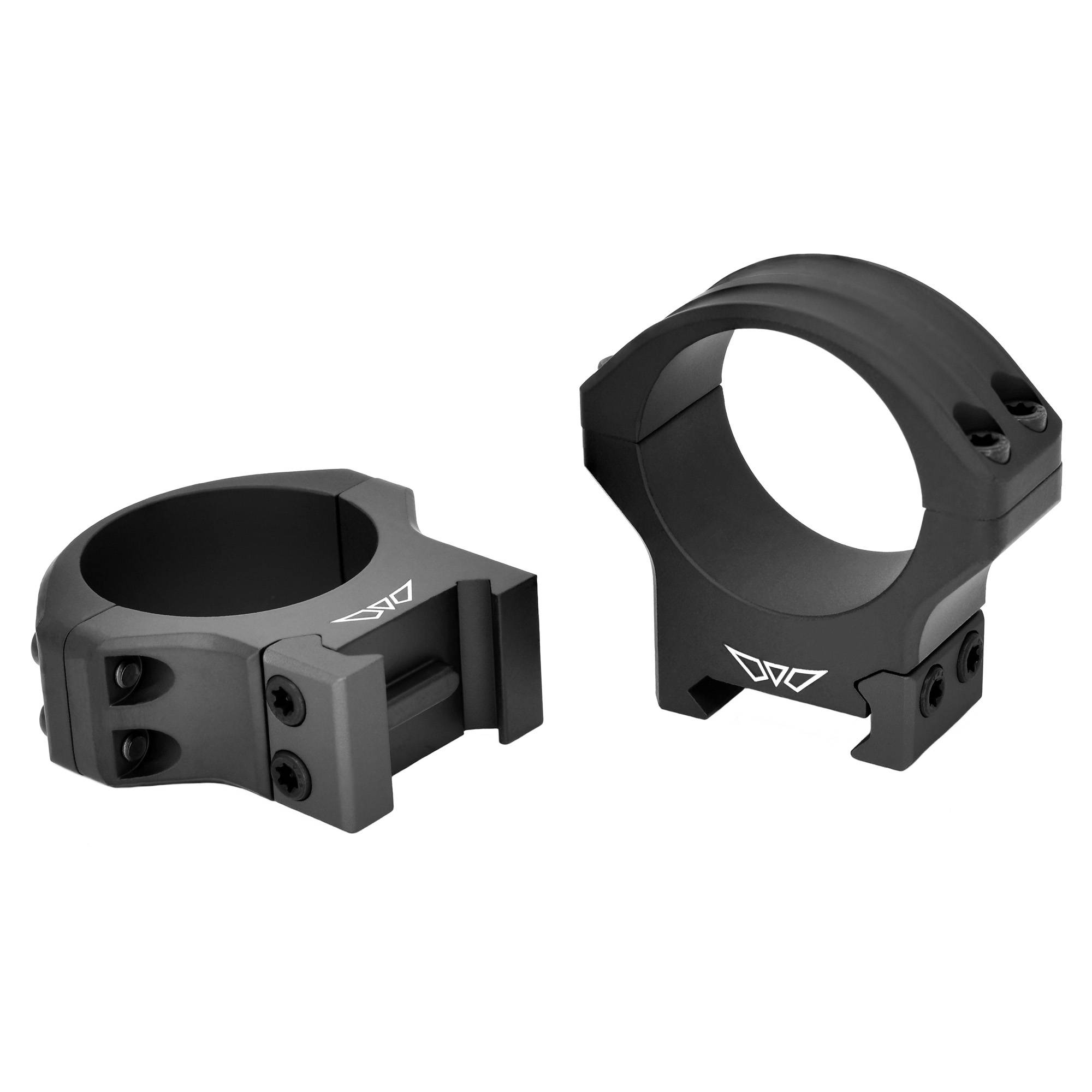 Warne HyperLite 34mm Medium Matte Scope Rings - Image 2