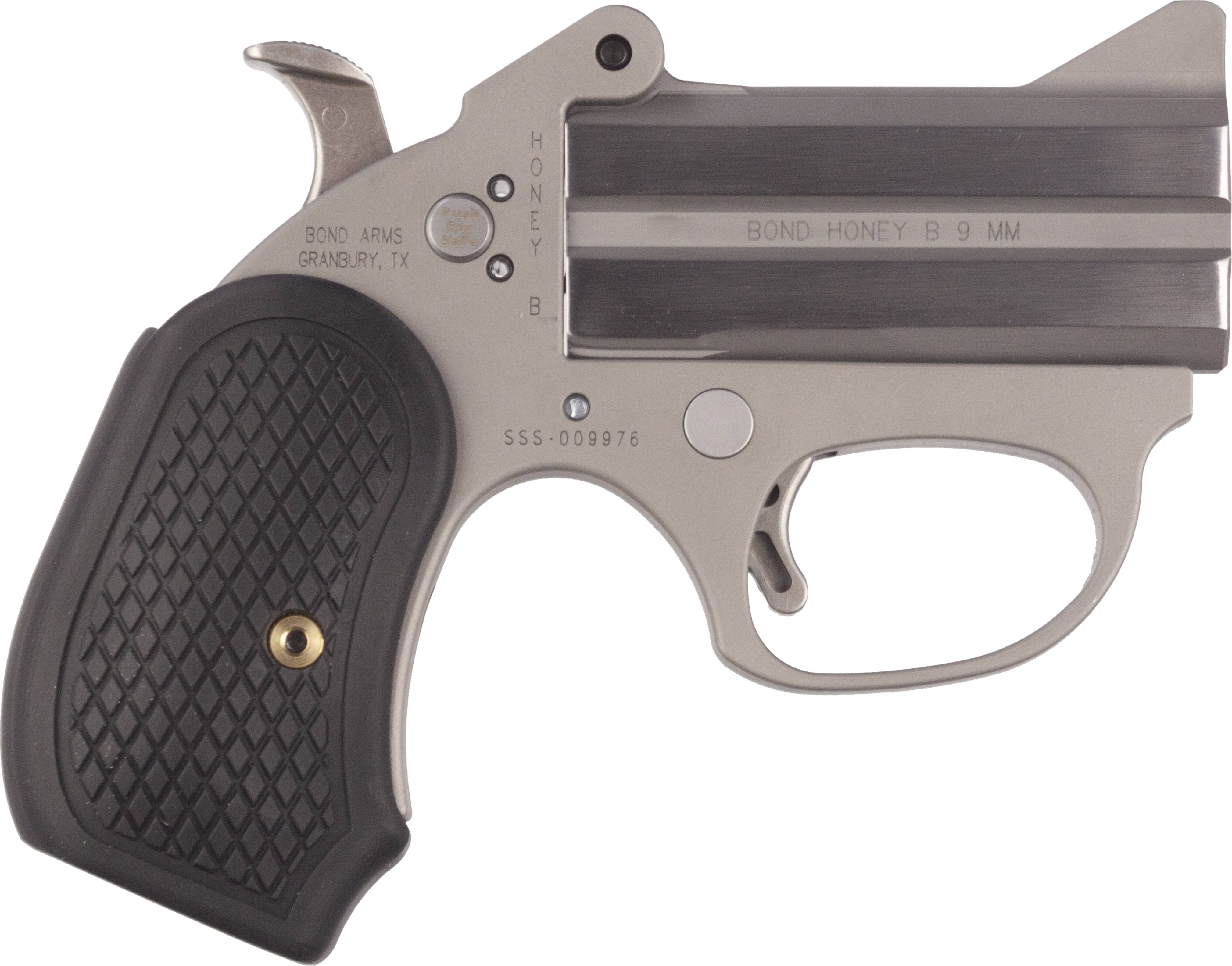 Bond Arms Honey-B Stinger Handgun 9mm Luger 2rd Capacity 3" Barrel B6 Resin Grips - Image 4
