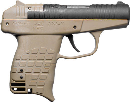 Kel-Tec PR3AT Handgun .380 Auto 13rd Capacity 2.85" Barrel Tan Large Grip - Image 3