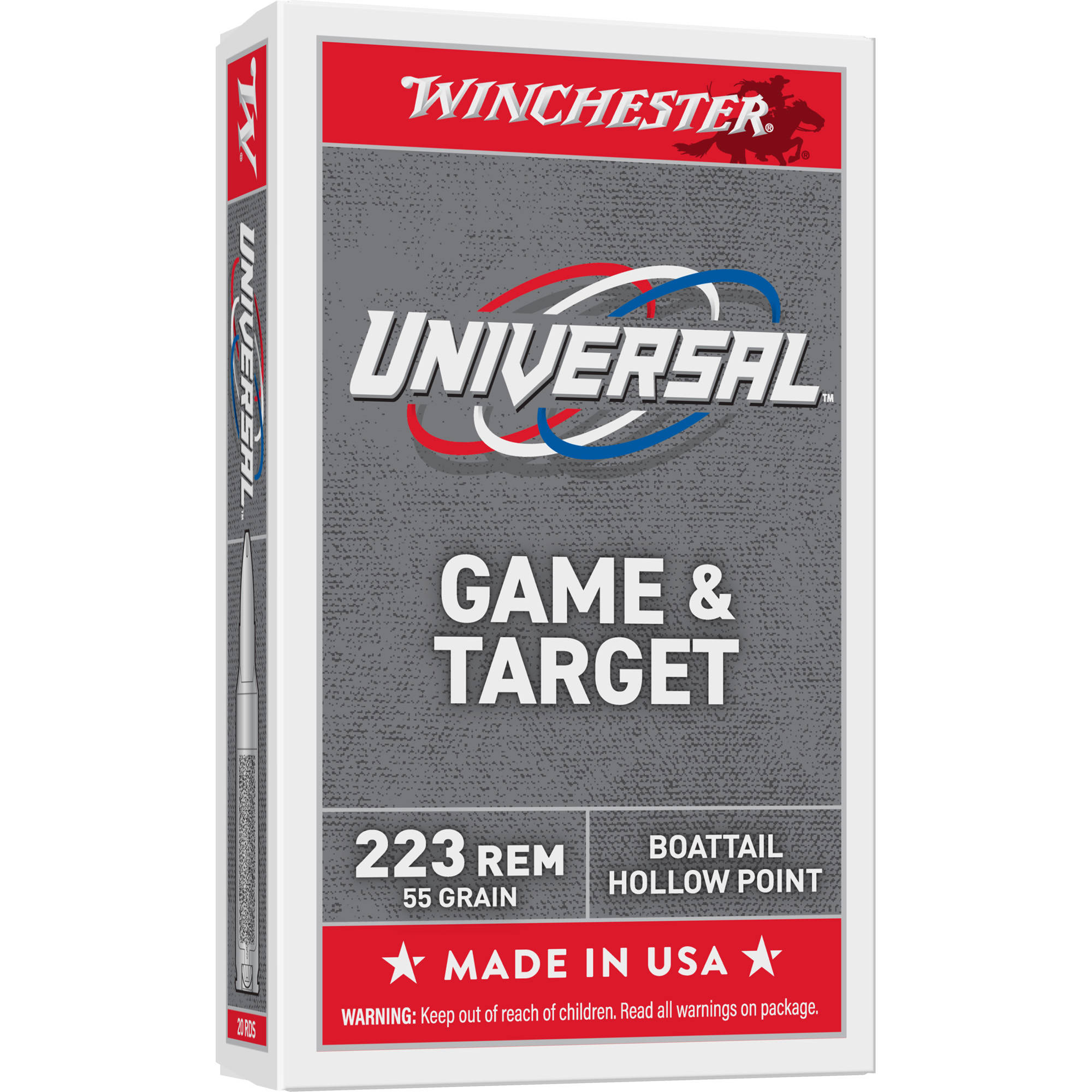 WIN LC 223 REM 55GR HP 20/1000