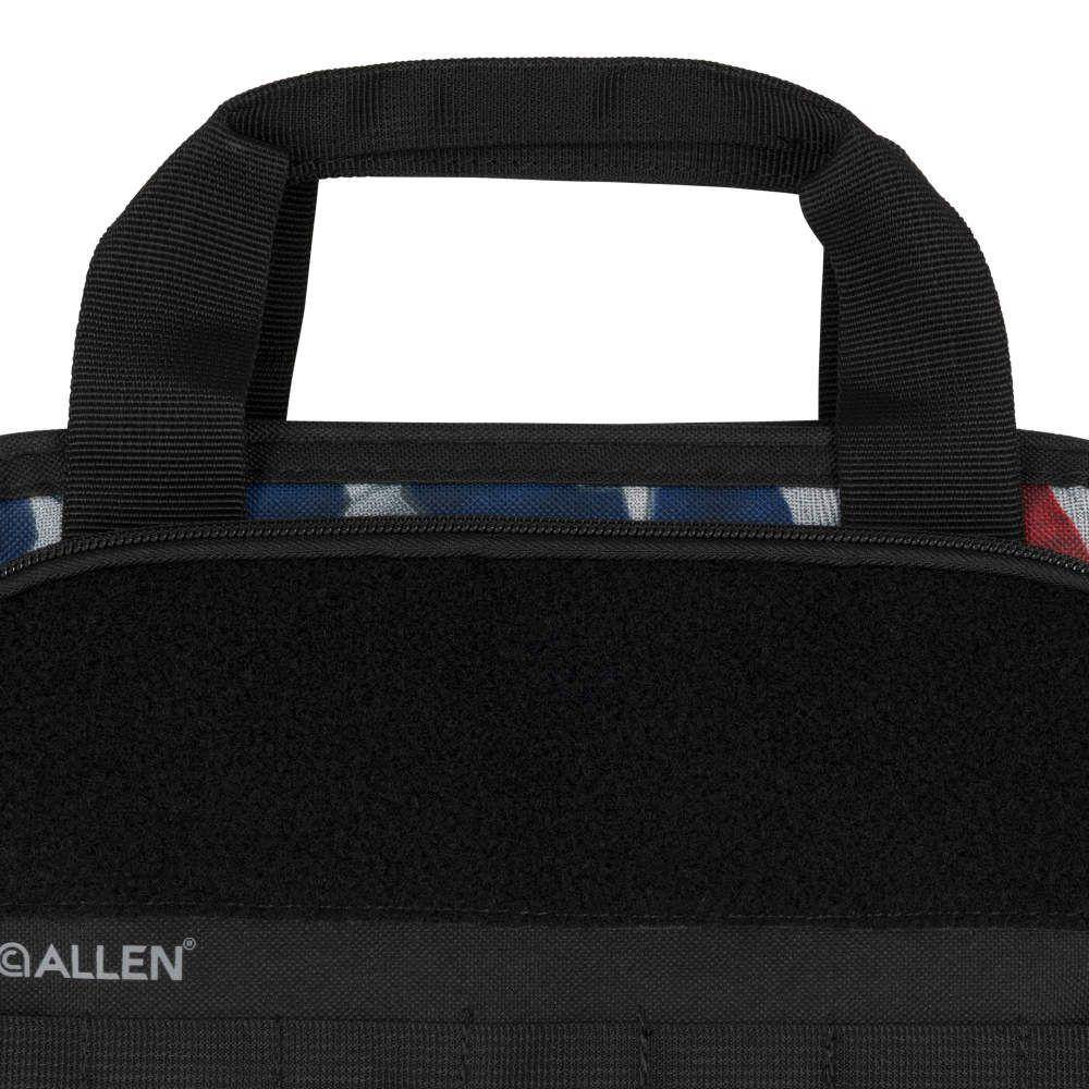 Allen Victory Series Double Tactical Soft Handgun Case 9" Flag Black - Image 4