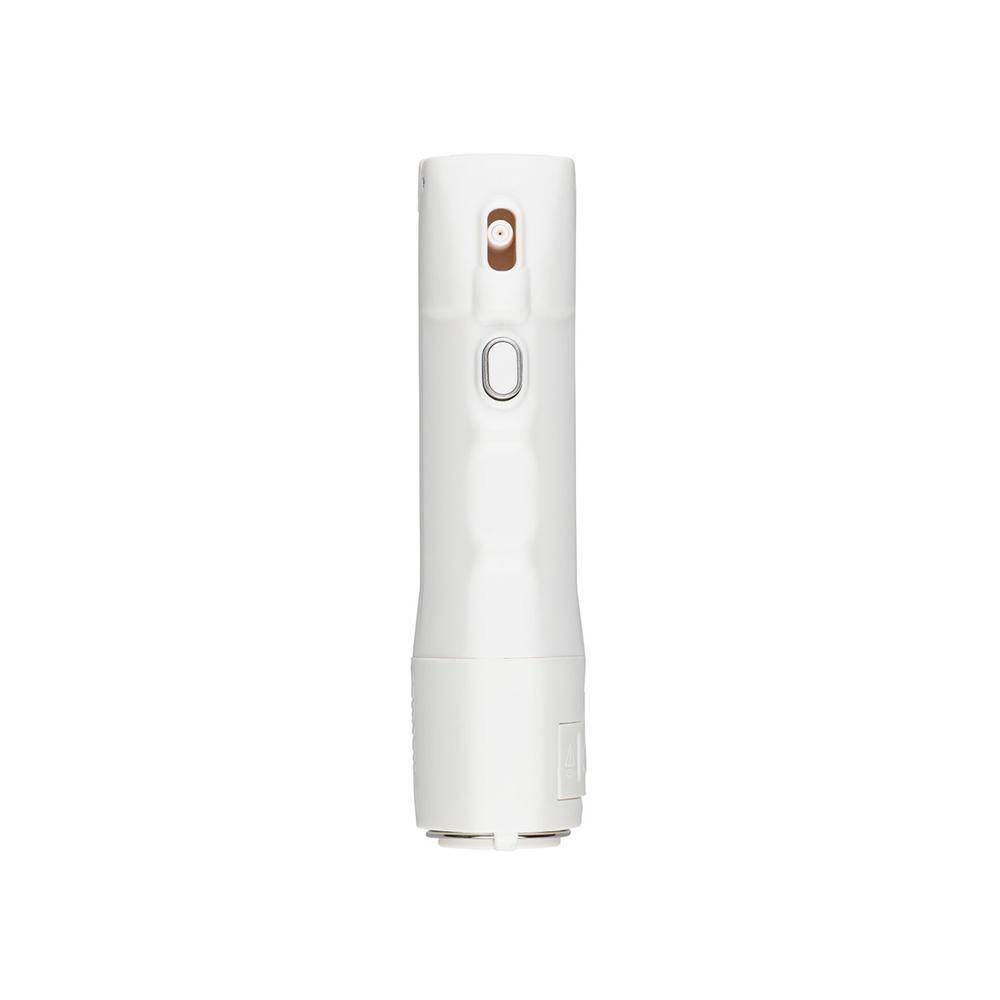Sabre 2-In-1 Pepper Spray with Personal Alarm and Textured Case Snow White