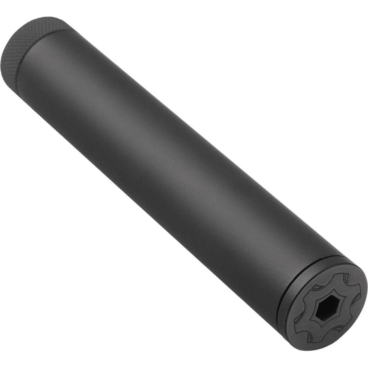 CMMG Zeroed 22 Gen 2 Direct Thread Suppressor 22 LR Stainless Steel Black - Image 2