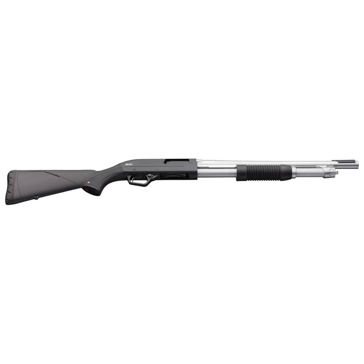 Winchester SXP Marine Defender Shotgun 12ga 3" Chamber 5rd Capacity 18" Matte Chrome Barrel Black Synthetic Stock - Image 3