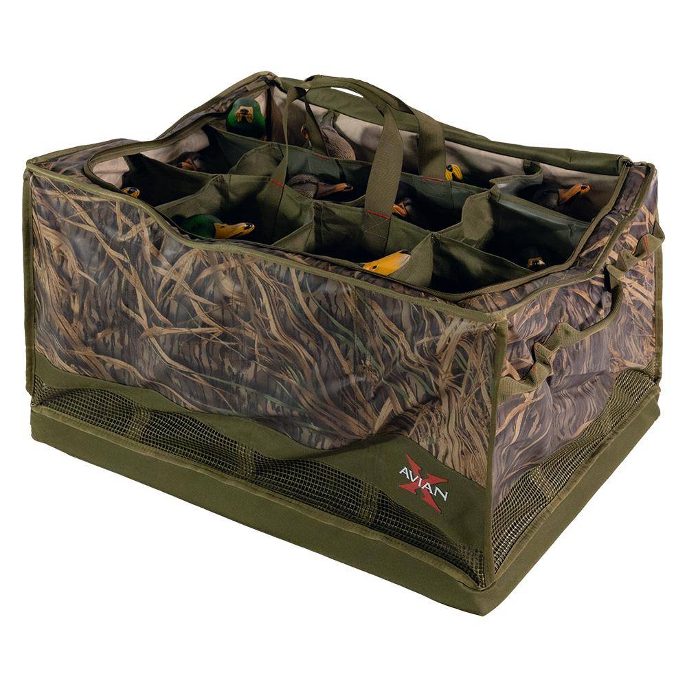 Avian-X Floating Slotted Decoy Bag 12 Slots Mossy Oak Original Shadow Grass - Image 2