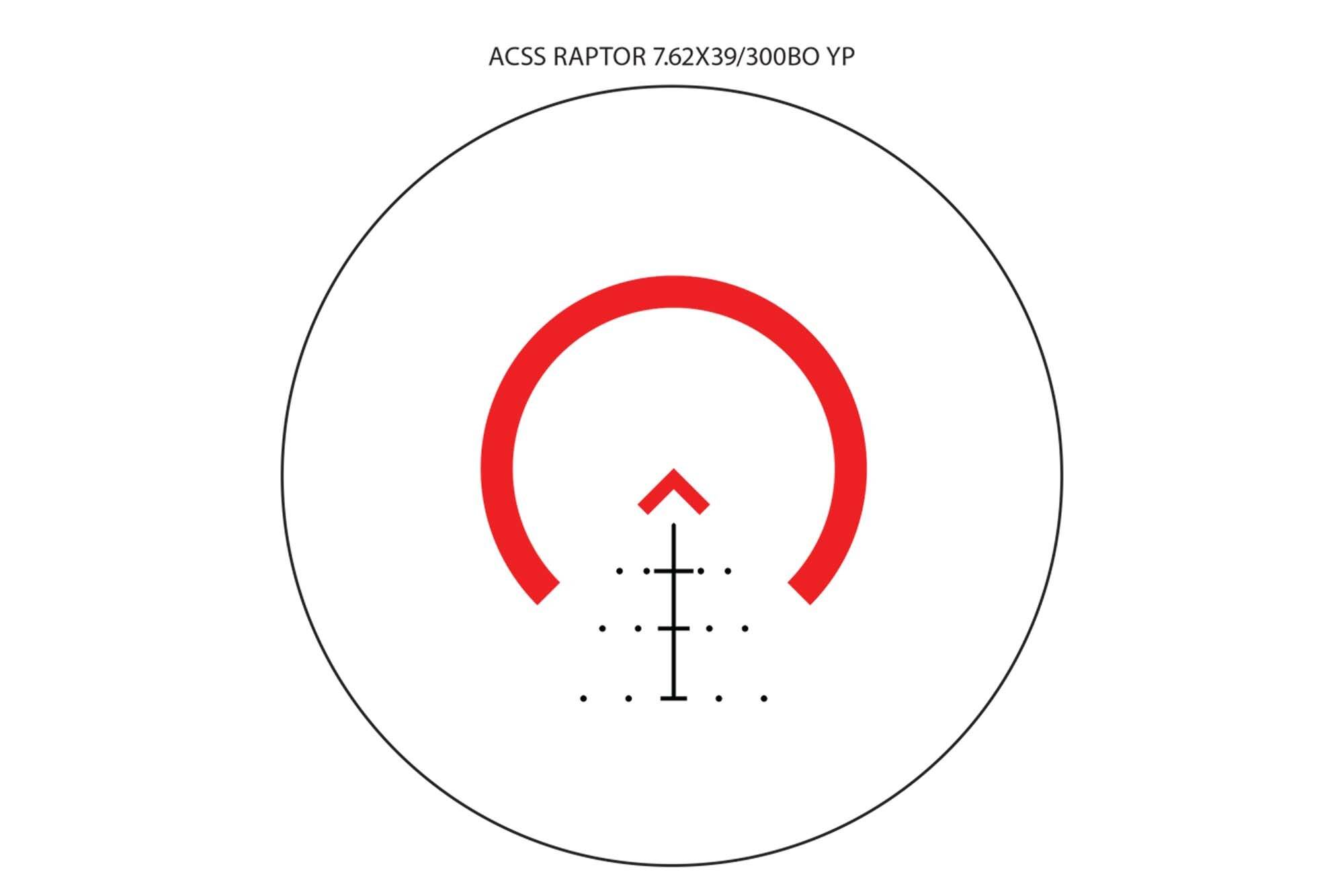 Primary Arms SLx 3X MicroPrism™ Scope - Red Illuminated ACSS Raptor Reticle - 7.62x39 / .300 BLK - Yard - FDE - Image 5
