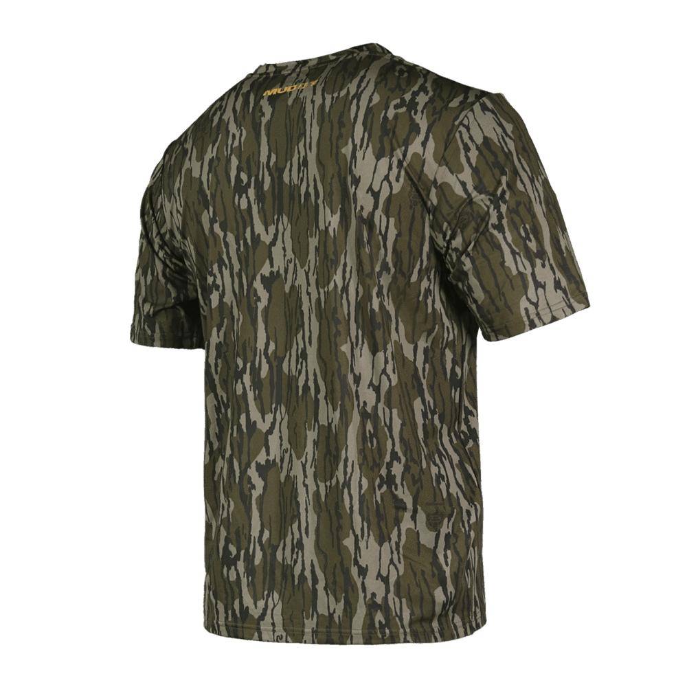 Muddy TRX Performance Lightweight Short Sleeve Shirt Mossy Oak Bottomland XL - Image 2