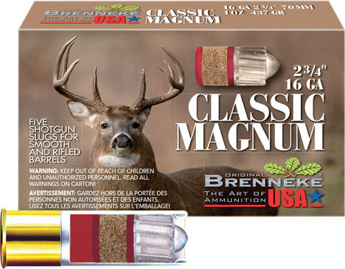 BRENNEKE USA CLASSIC MAH 16GA
