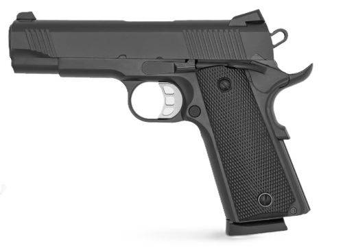 Tisas 1911 Carry B45 Handgun .45 ACP 8rd Magazine 4.25" Barrel Black Cerakote - Image 2