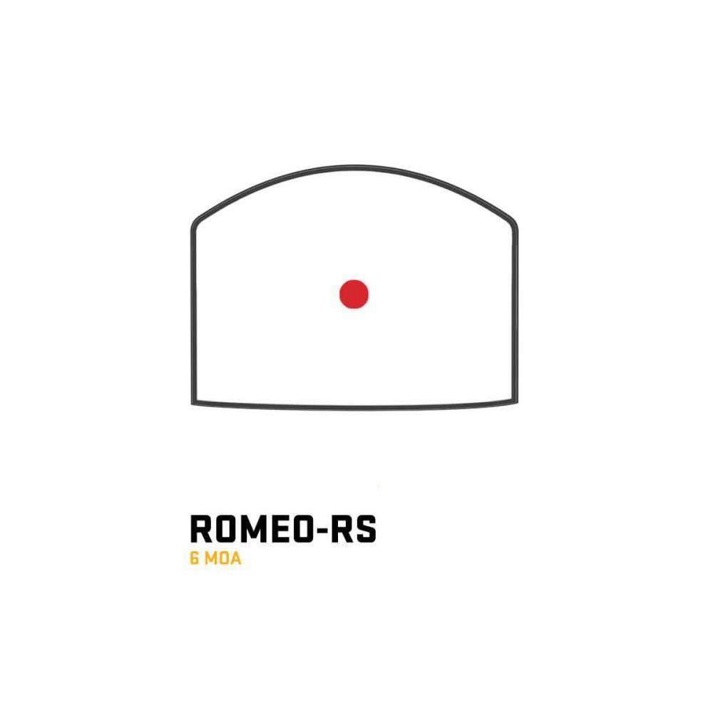 Sig Sauer Romeo-RS Compact Footprint Red Dot 6 MOA Dot Black - Image 6