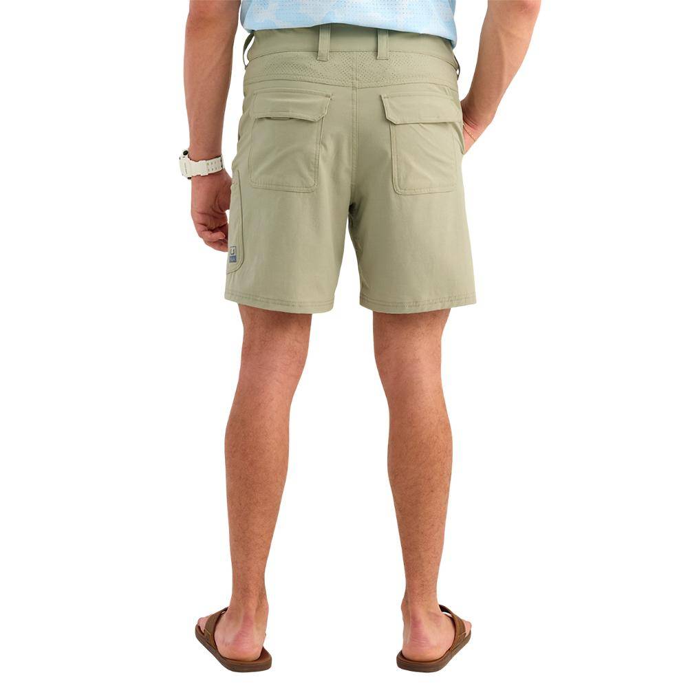 Huk Next Level 7" Shorts Seagrass 2XL - Image 5