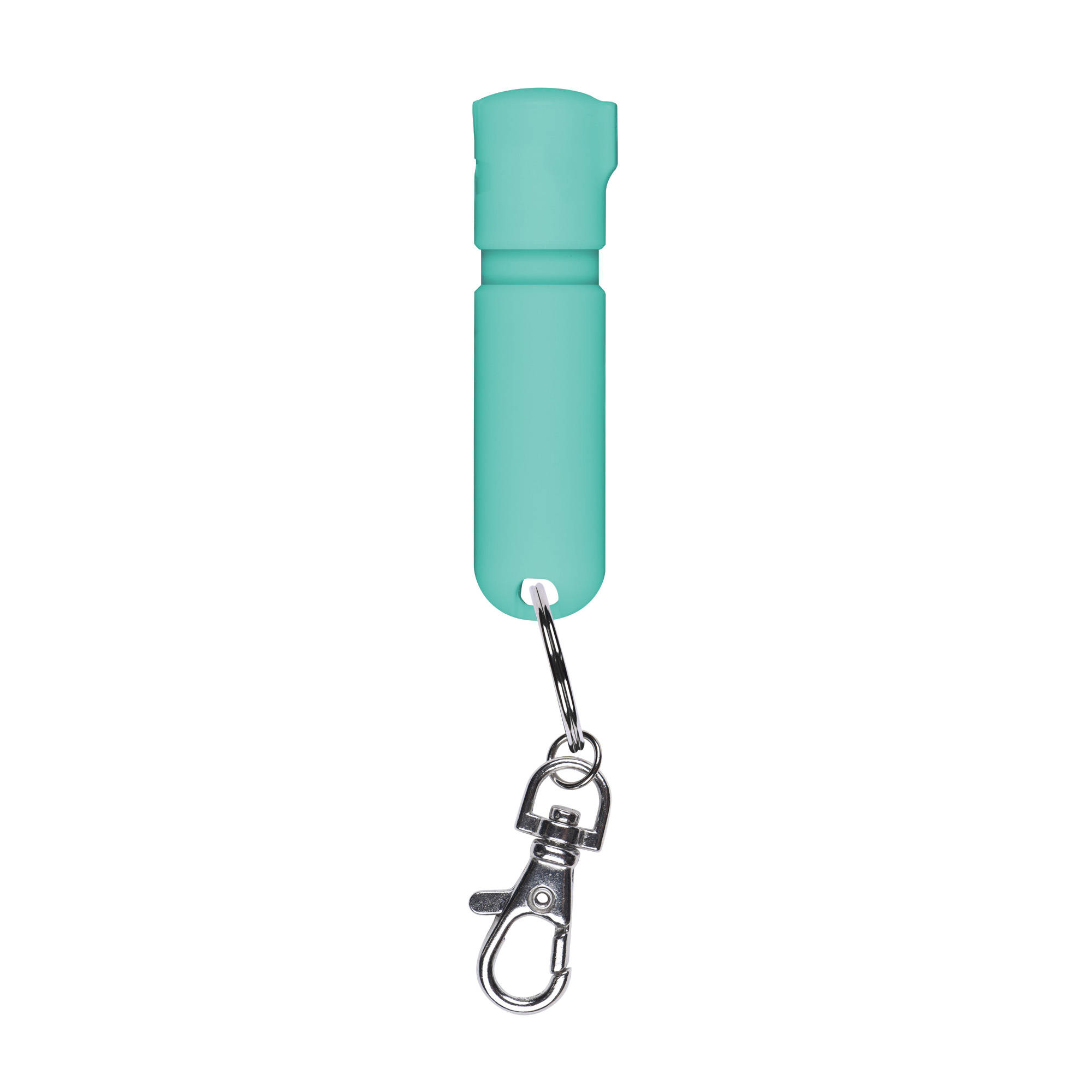 Sabre Mighty Discreet Pepper Spray with Snap Clip Keychain Mint Green - Image 6