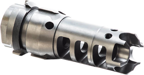 Lantac Drakon Muzzle Brake AK 7.62X39 14x1MM L/H Thread with Dead Air Keymount - Image 3