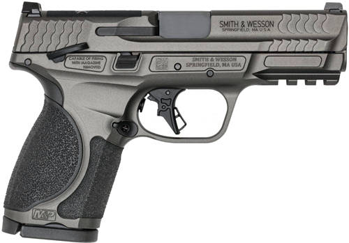 S&W M&P 9 M2.0 Metal Compact OR Handgun 9mm Luger 10rd Magazine(2) 4" Barrel Tungsten Gray Cerakote Thumb Safety - Image 8