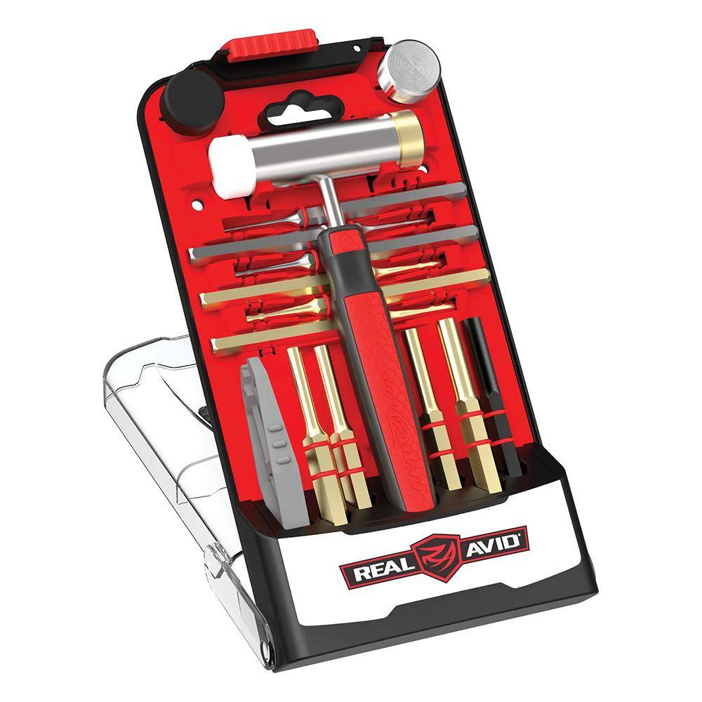 Real Avid Accu-Punch Hammer & Pin Punch Set Brass - Image 2