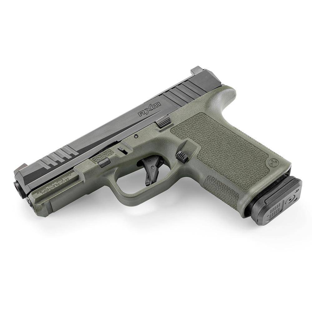 Ruger RXM Handgun 9mm Luger 15rd Magazines(2) 4" Barrel ODG Poly Frame Front Night Sight - Image 4