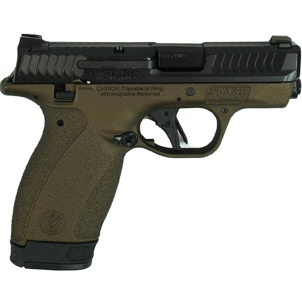 S&W M&P Bodyguard 2.0 Midnight Bronze Thumb Safety Handgun .380 Auto 10(1)&12(1)rd Magazines 2.75" Barrel Midnight Bronze Grip - Image 3
