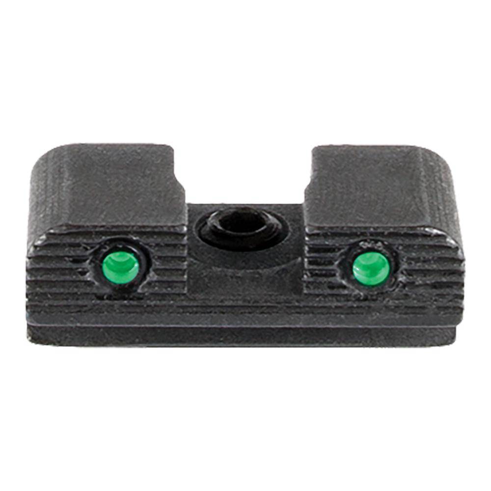 Ameriglo Tritium 2-Dot Handgun Night Sights .240" Square Notch with Serration Hellcat OSP Green with Black - Image 2